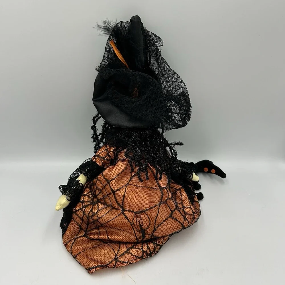 Halloween Witch‎ Doll Soft Figure Autumn Fall Harvest Decor Shelf Sitter